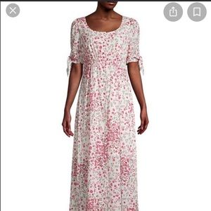 Gal Meets Glam Floral Button Down Maxi Dress